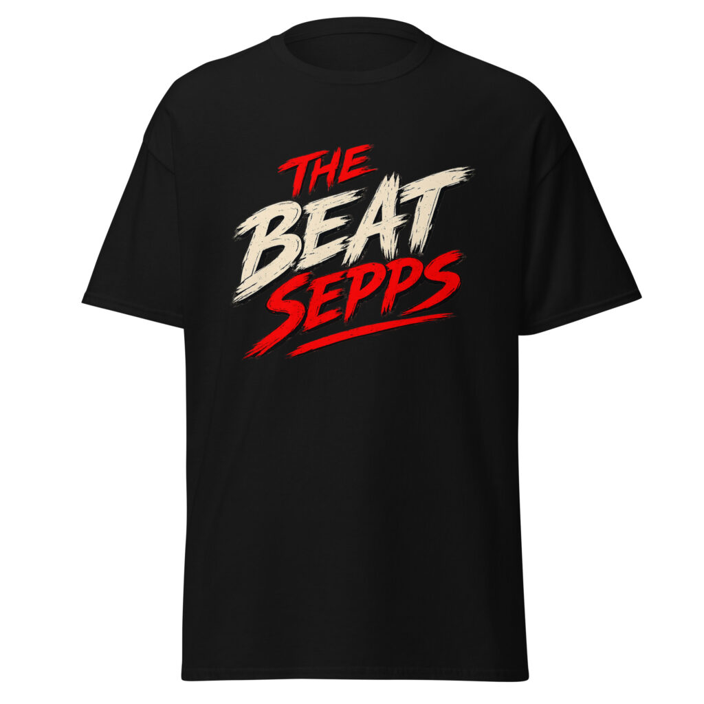 T-Shirt - TheBeatSepps Schrift (Herren)