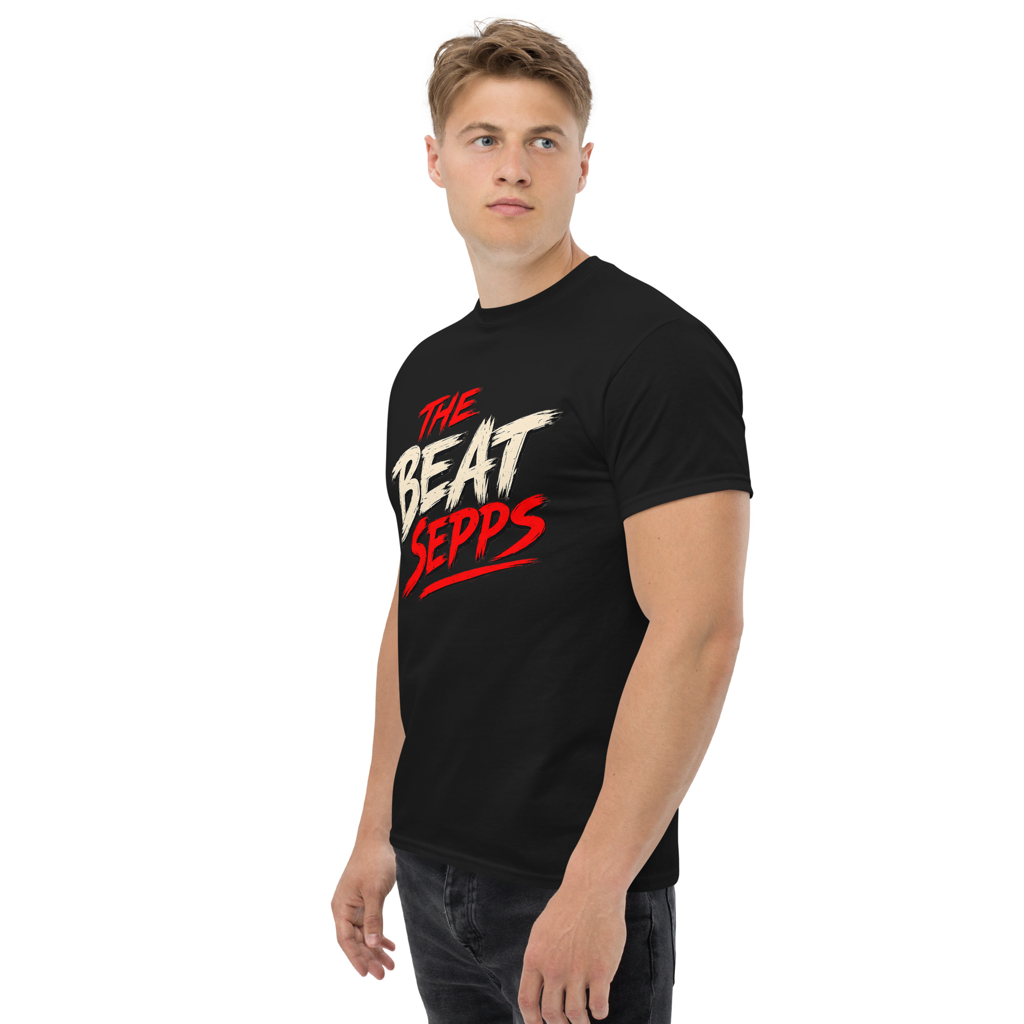 T-Shirt - TheBeatSepps Schrift (Herren) – Bild 4
