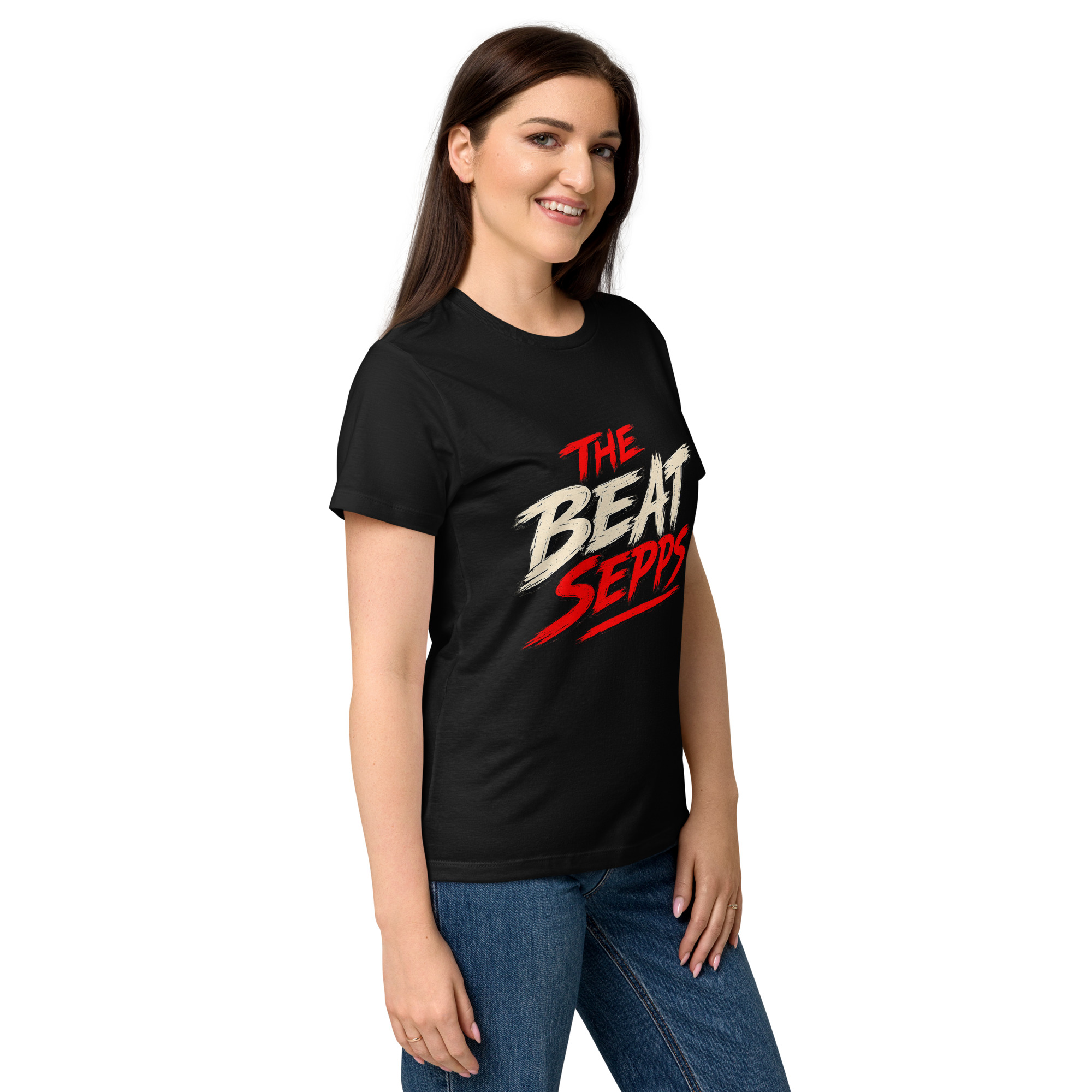 T-Shirt - TheBeatSepps Schrift (Damen) – Bild 3